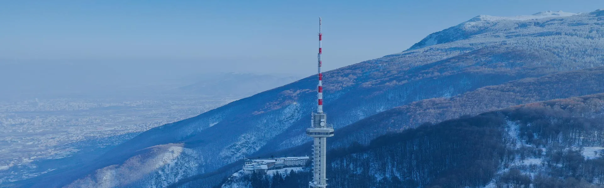 Telekom og basestasjon