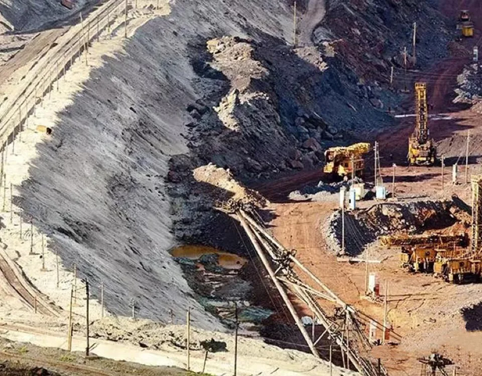 Rio Tinto Simandou jernbane i Guinea
